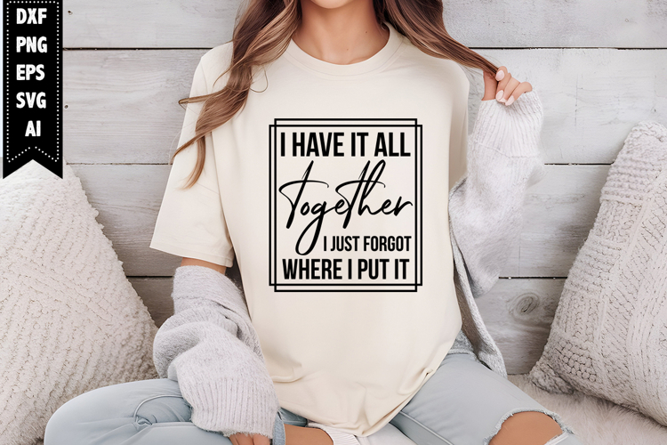 I have it all together, I just forgot where I put it Svg