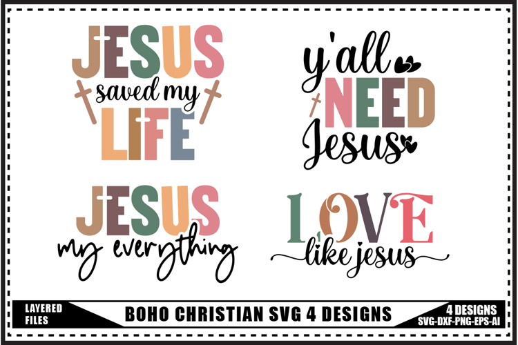 Christian Svg, Religious Svg, God Svg Design