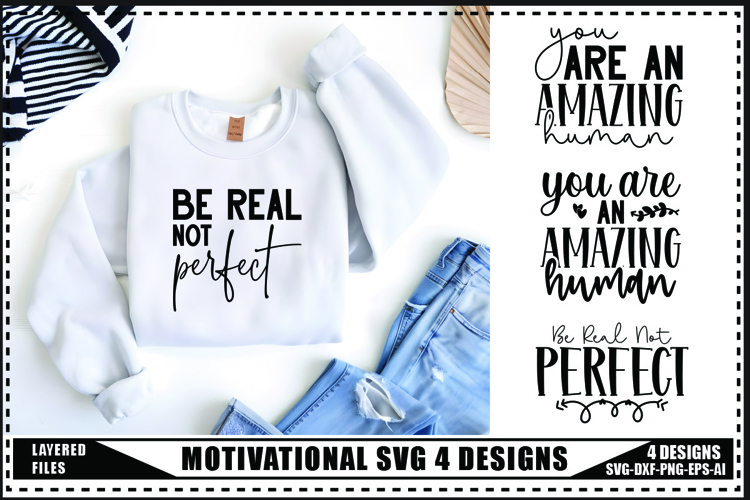Motivation Svg 4 Designs, Self Love Motivation Svg