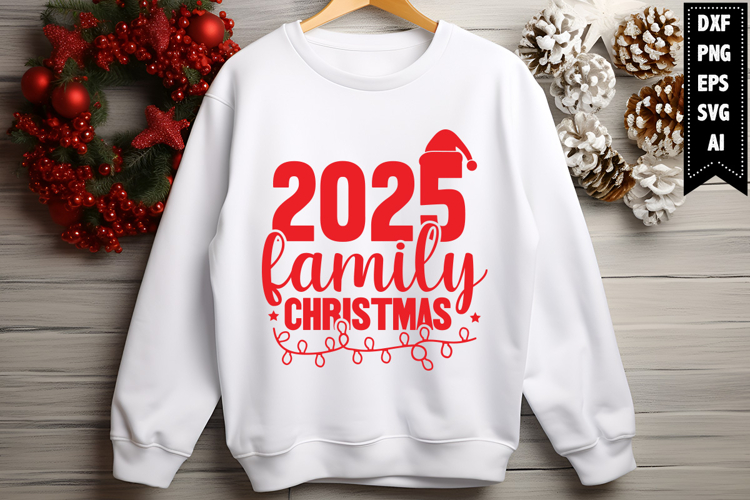 Family Christmas 2025 Svg, Christmas Svg, Xmas Svg