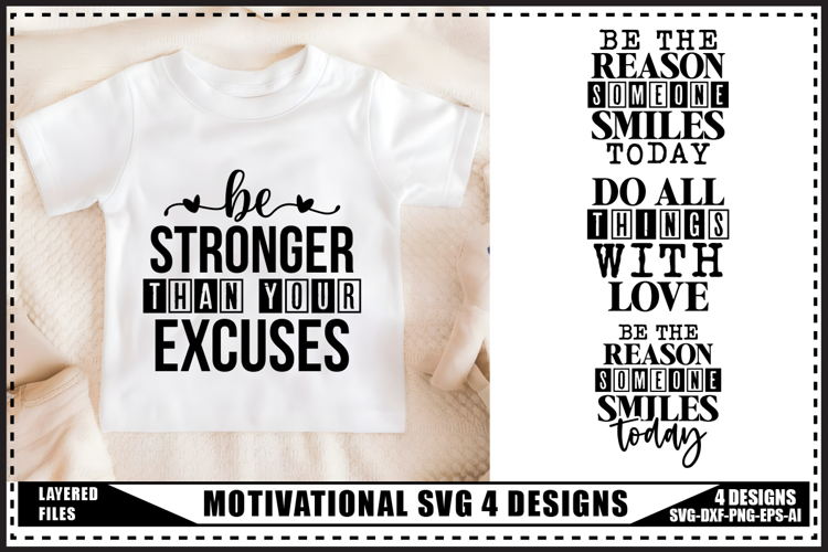Motivation Svg 4 Designs, Self Love Motivational Svg Designs