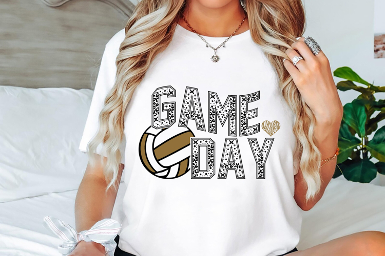 Game Day SVG PNG, Volleyball Svg