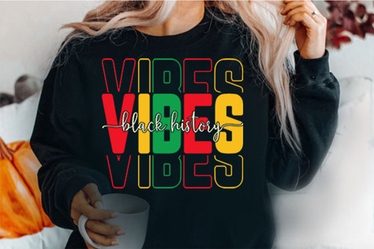 Black History Vibes Svg Design