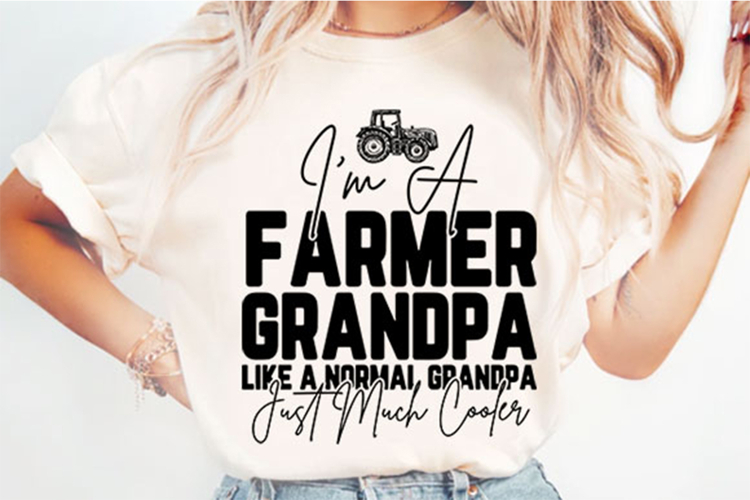 Im A Farmer Grandpa Svg Design