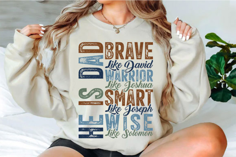 Bible Verse Fathers Day Svg Design