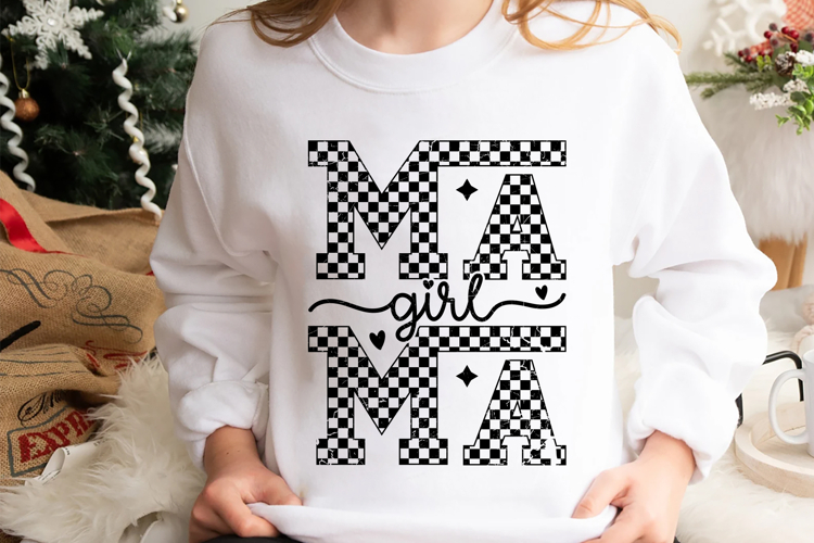 Girl Mama SVG, Mama SVG