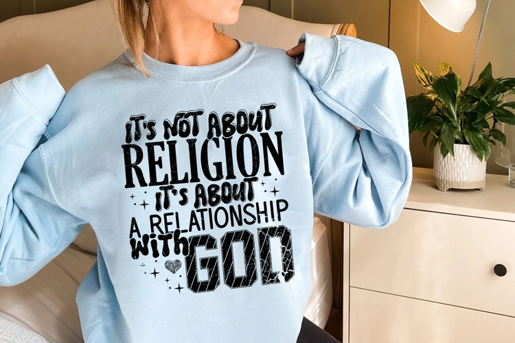 Its Not About Religion SVG, Faith PNG