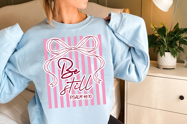 Be Still SVG, Faith PNG, Religious PNG