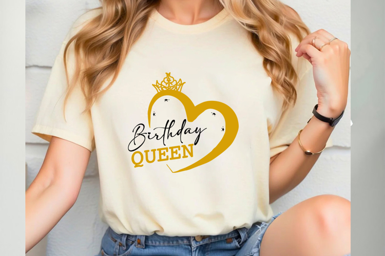 Birthday Queen Svg Cut Files Creative Art