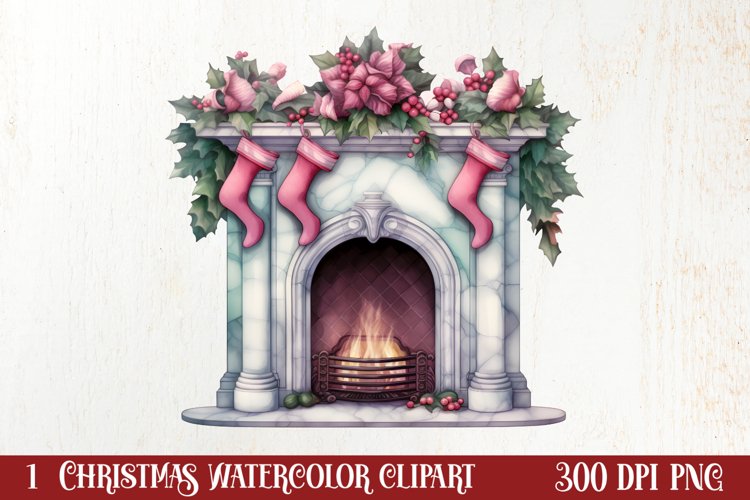 Christmas Watercolor Clipart Image 21