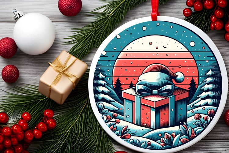 Christmas Ornament Clipart Image 17