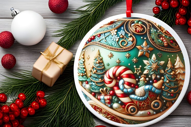 Christmas Ornament Clipart Image 4