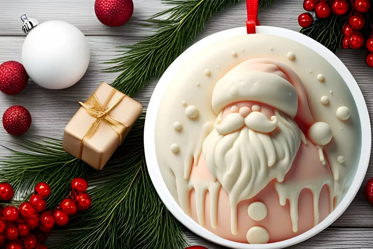 3D Marzipan Santa with Depth