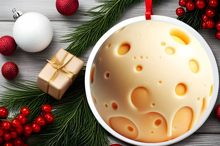 3D -like Round Ornament