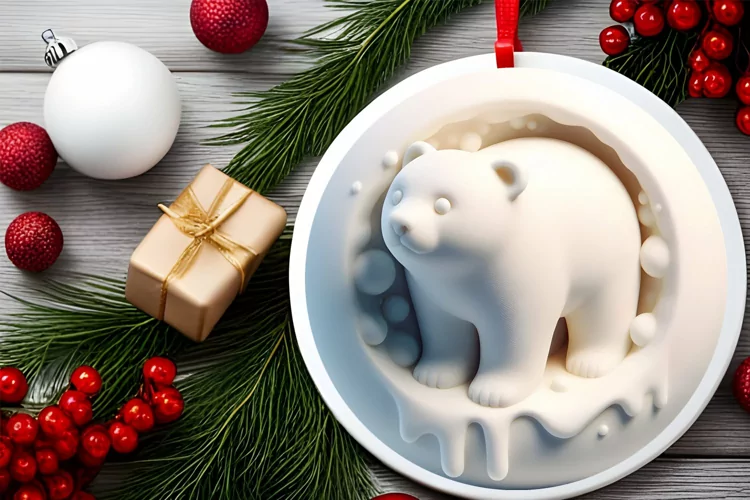 3D -like Polar Bear