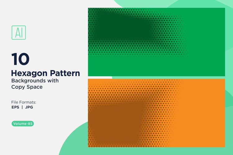 Dynamic Hexagon Pattern Background for Creative (4611118)