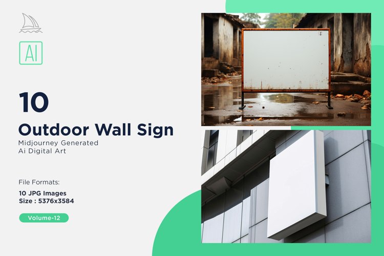 Outdoor Wall Sign on Building 10_Set V-12