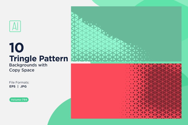 Dynamic Triangles Pattern Background for Creative (4526584)