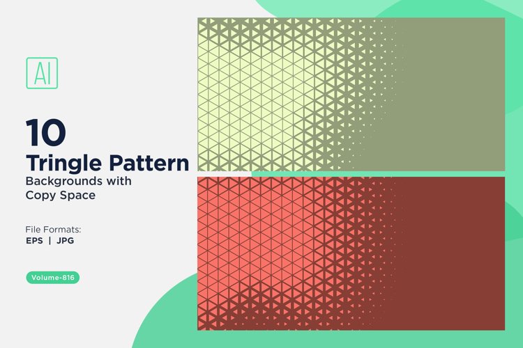 Dynamic Triangles Pattern Background for Creative (4526641)