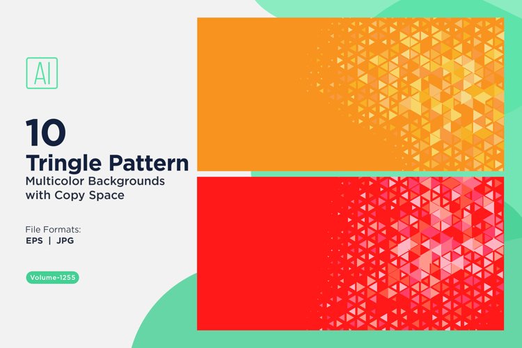 Colorful Triangles of Versatile Pattern Background (4533692)