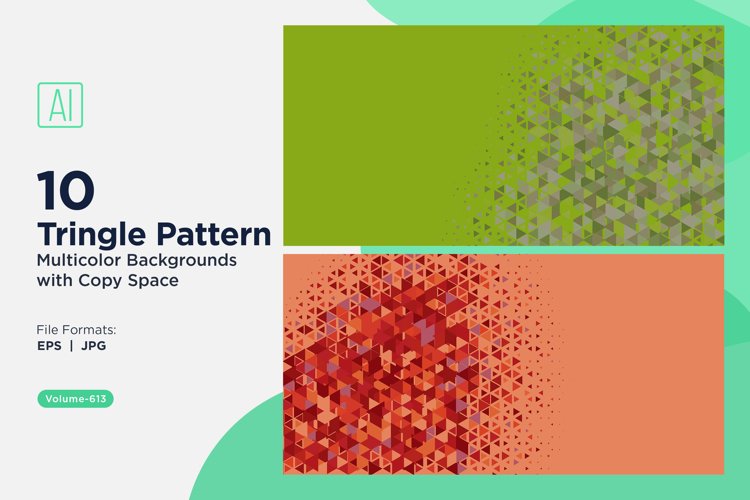 Pattern Background D Colorful Triangles of Versatile Pattern Background (4525629)