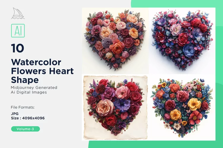 Flowers Heart Shape Hearts Aglow Celebrating Love