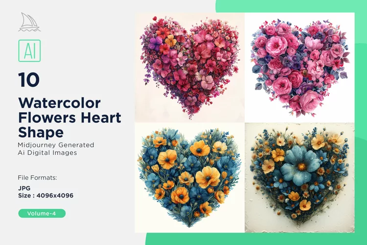 Flowers Heart Shape Hearts Aglow Celebrating Love