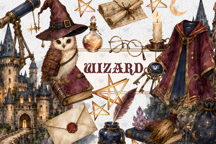 Wizard Clipart
