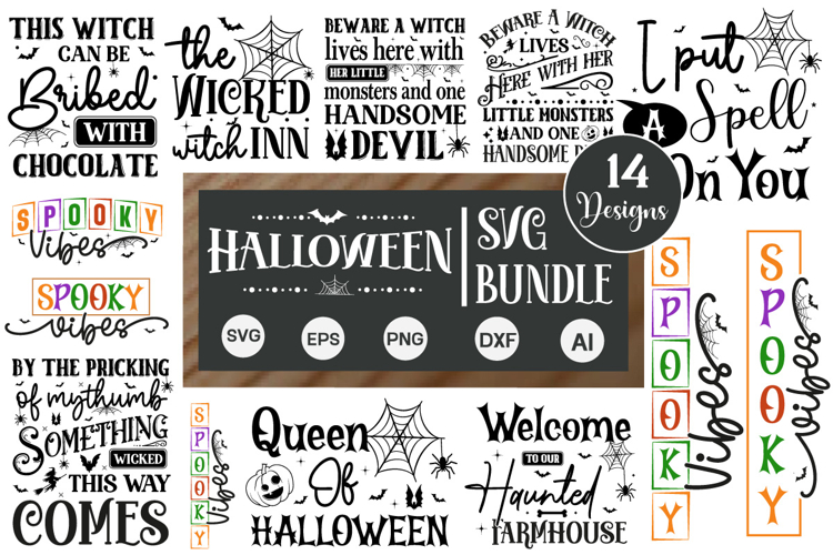 Halloween SVG Bundle | Farmhouse Halloween SVG Bundle