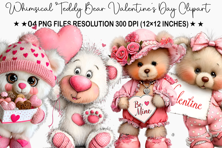 Valentine Hearts Clipart Image 24