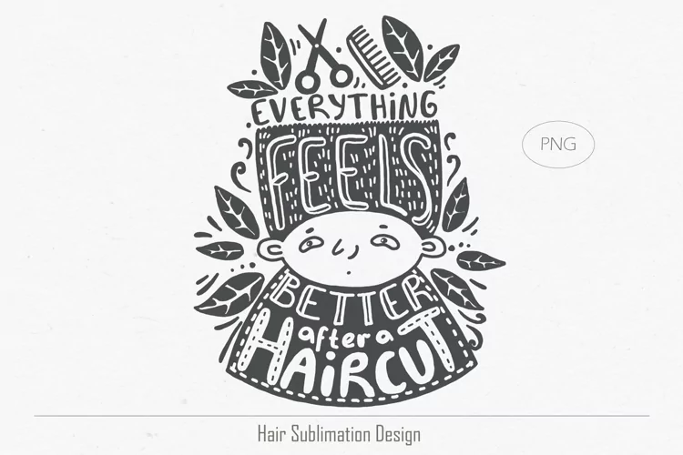 Hair Sublimation Design