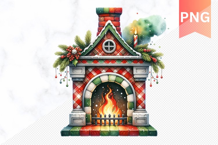 Christmas Fireplace Png Image 18