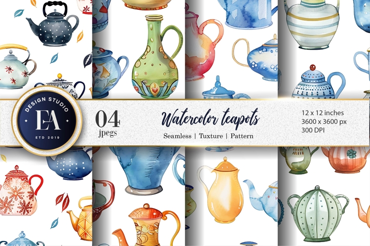 Teapot Clipart Image 9