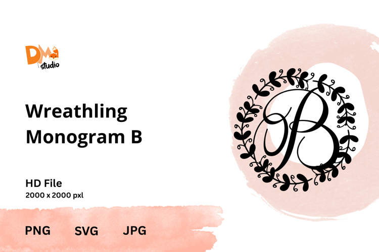 Wreath Monogram SVGs Image 2