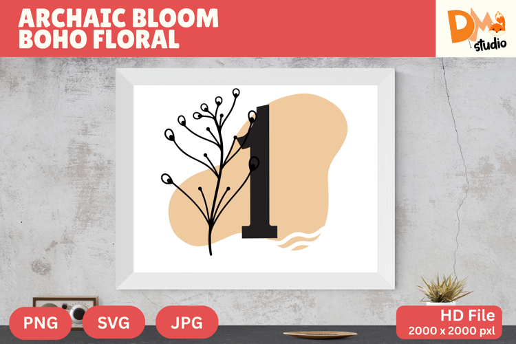 Floral Letter Svg Image 8