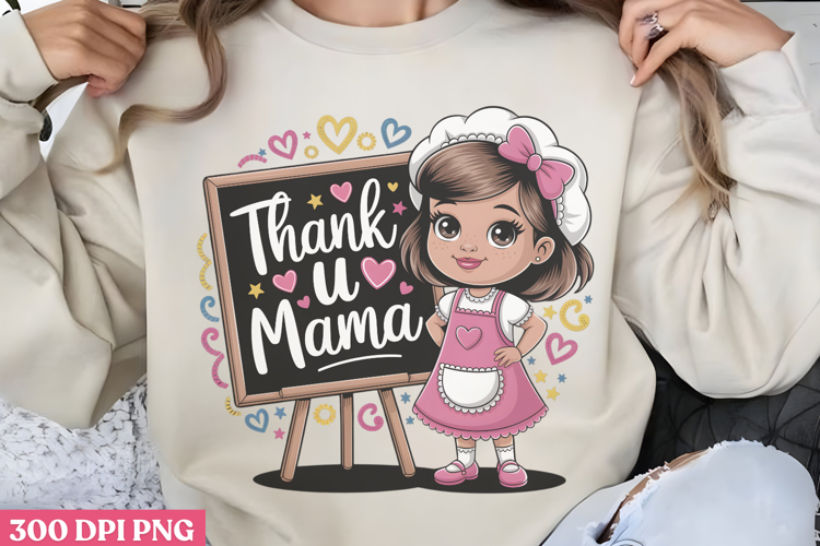 Floral Mama Mom Sublimation PNG