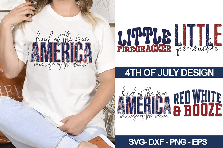 4th Of July T-shirt Design - 4th Of July Design