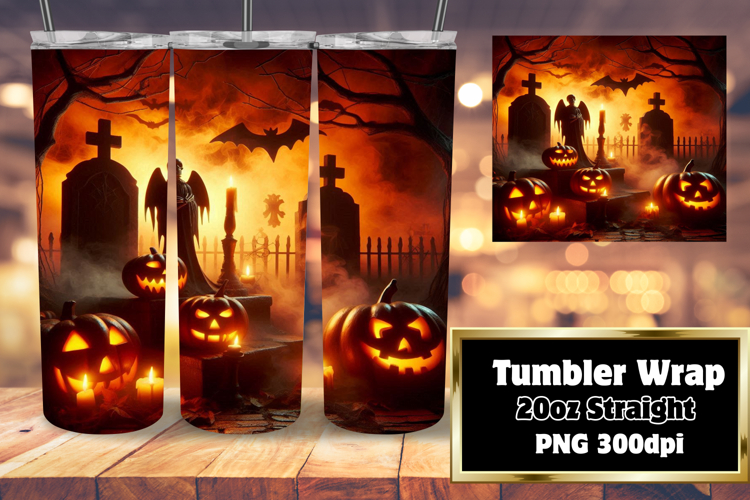 Charming 20oz Tumbler Design , Horror Halloween