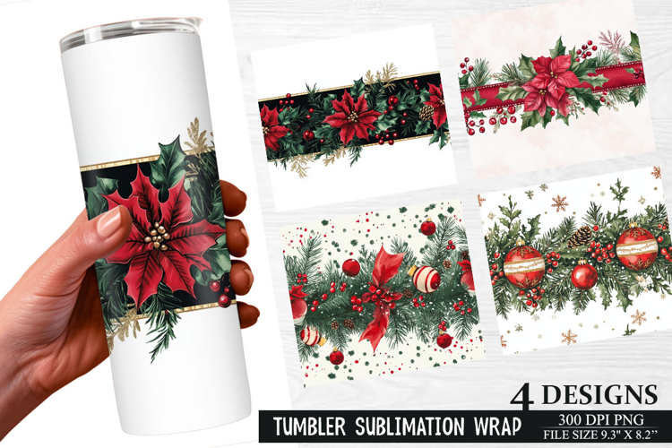Christmas Tumbler Wrap Image 5