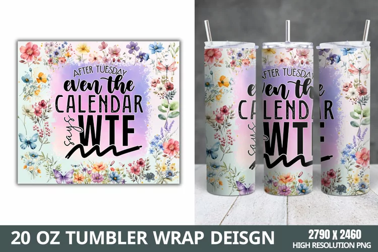 Funny Quotes 20oz Skinny Tumbler Sublimation,