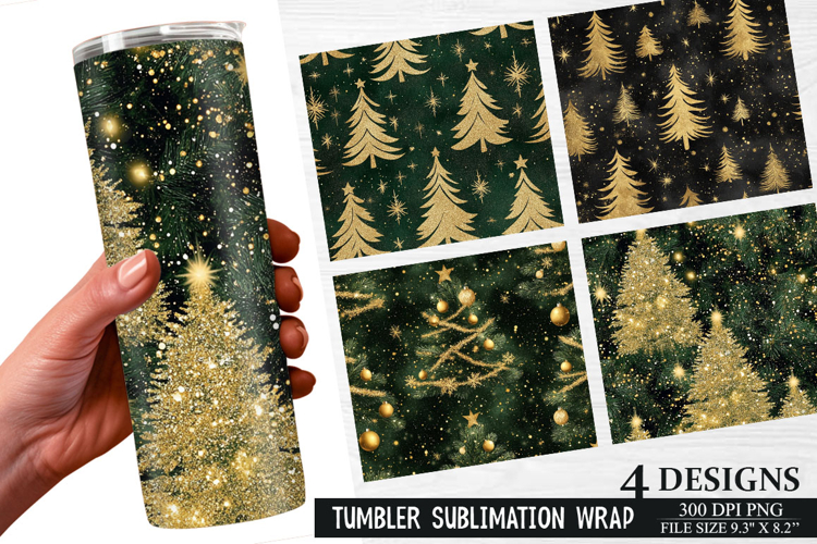 Christmas Tumbler Wrap Image 15