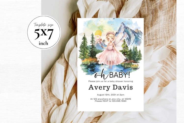 Baby Shower Invitation Template 208