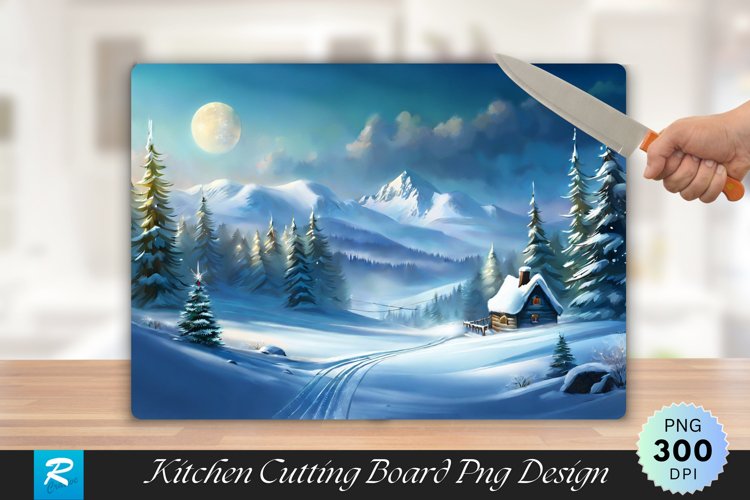 Winter Scene Clipart Image 21
