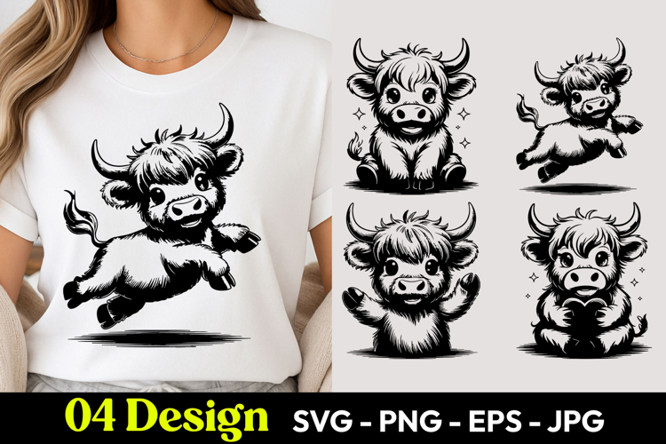 Highland Cow Png Image 16