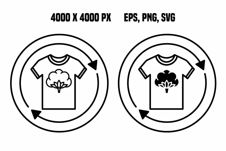 Recycled Cotton Icons