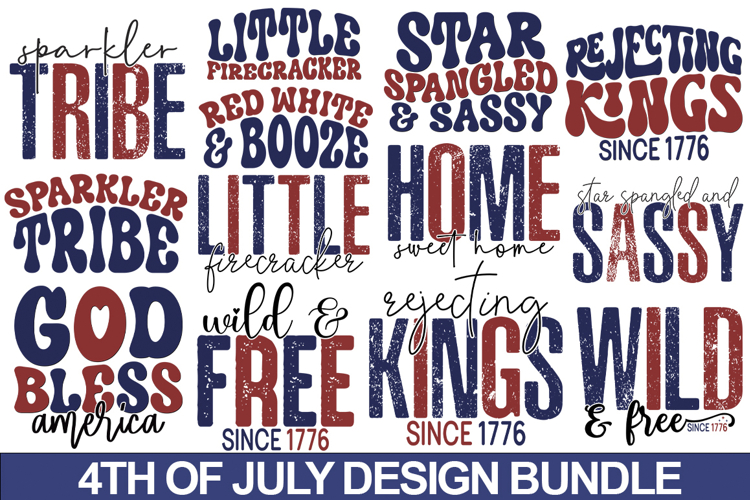 4th Of July Design Bundle - 4th Of July Design