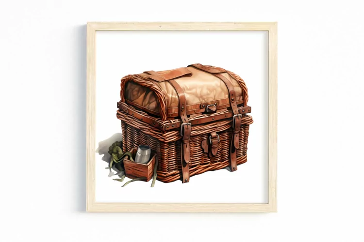 Cottagecore Furniture Watercolor Sublimation Clipart