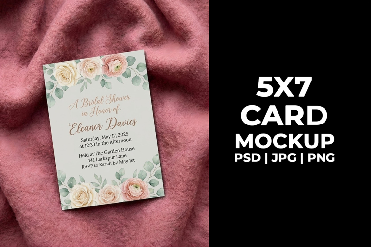 Boho Baby Invitation Template Image 6