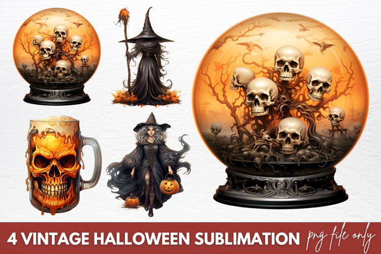 Vintage Halloween Clipart Image 6