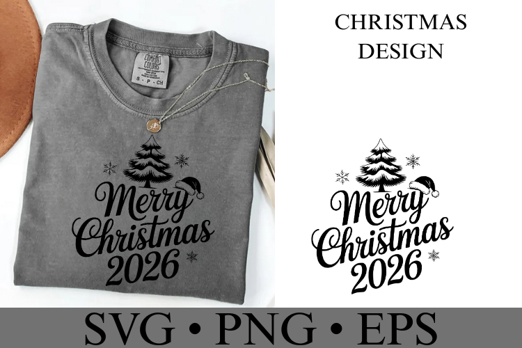 Merry Christmas Tree Svg Image 7